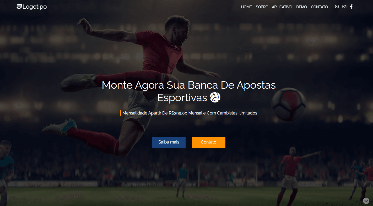 Preview da imagem do projeto Landing Page